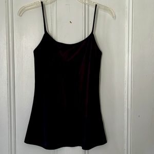 Spaghetti straps satin cami